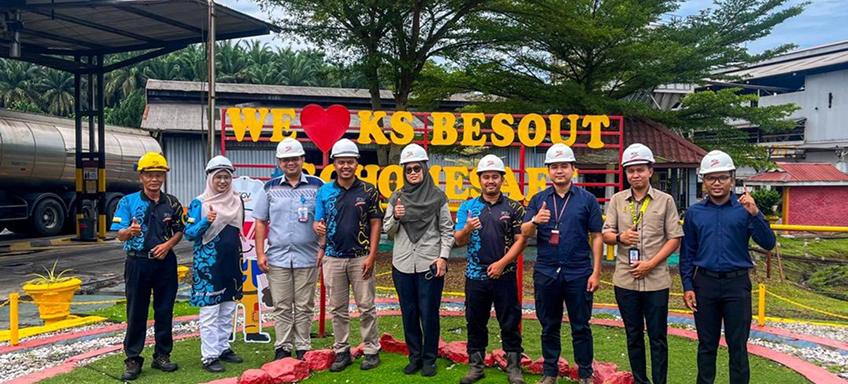 Lawatan Delegasi Lembaga Pengurusan Sumber Air Perak (LPSA Perak) ke FGV Industries Sdn Bhd